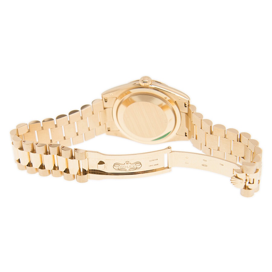 Rolex Day-Date Black Dial 18K Yellow Gold President Automatic Men's Watch 118238BKDP - 5
