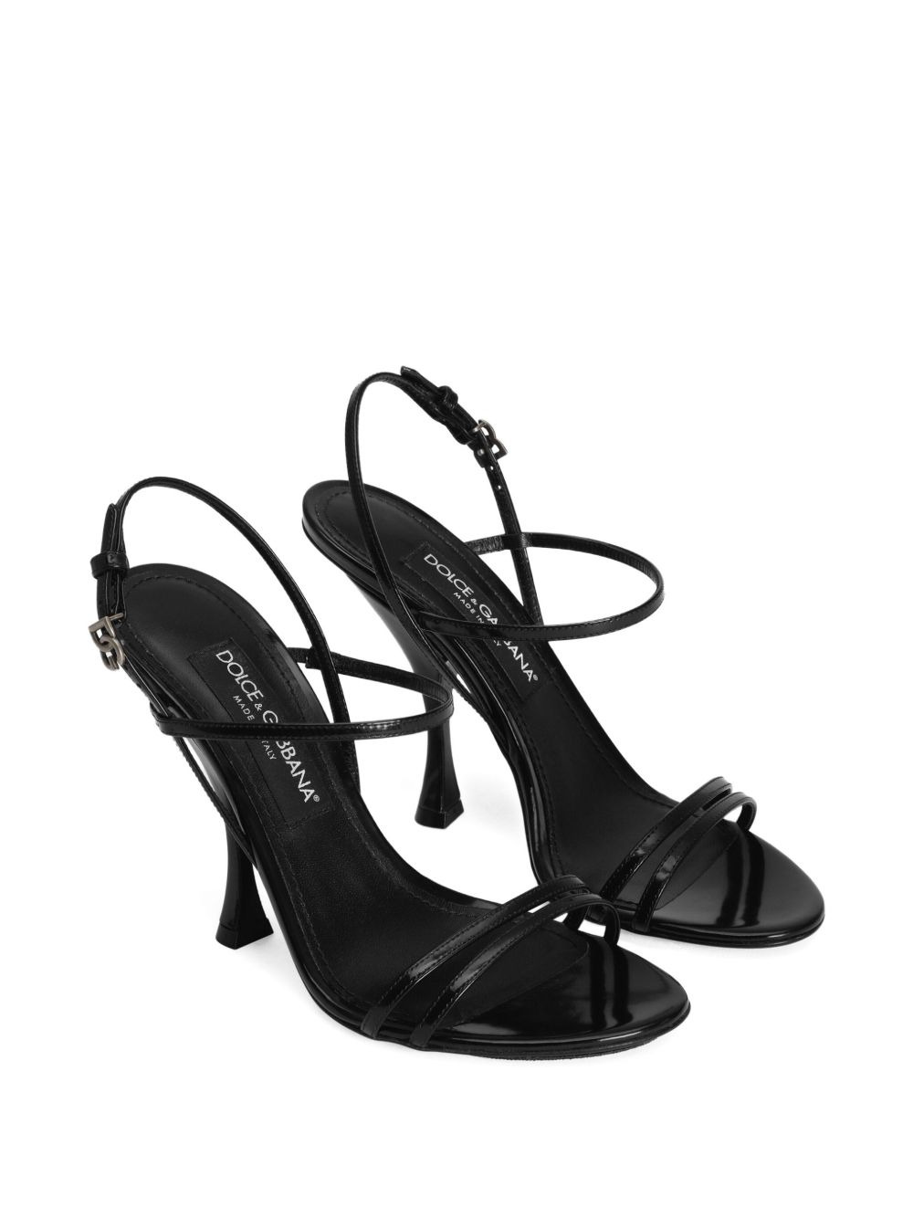 105mm ankle-strap leather sandals - 2