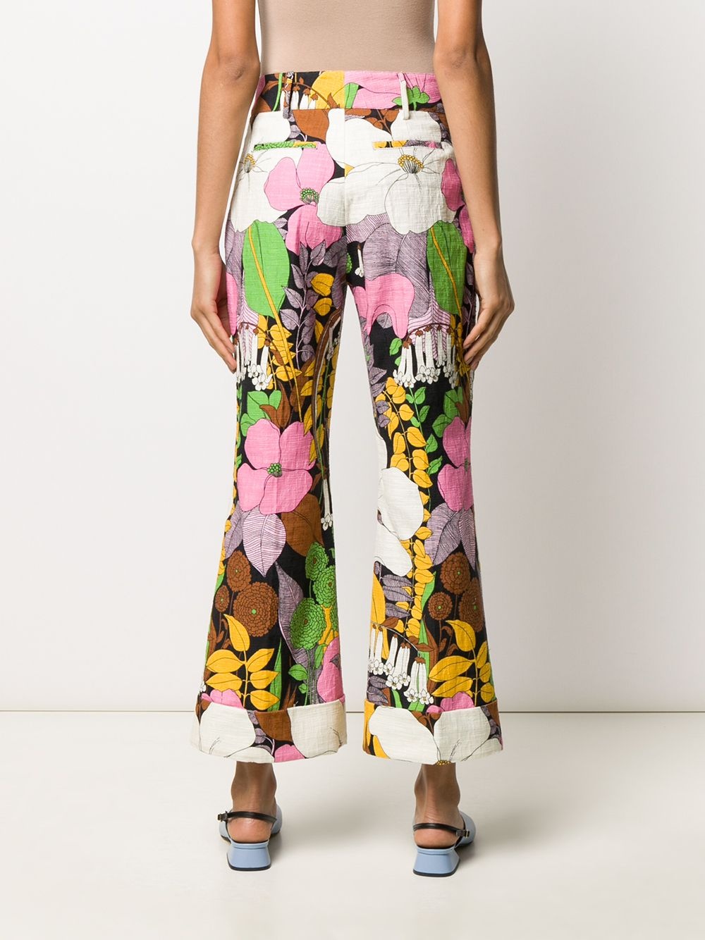 Hendrix floral-print trousers - 4