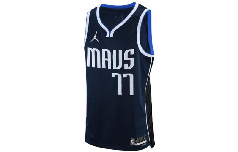 Jordan Air Jordan x NBA Dallas Mavericks Luka Doni Jersey 'Blue' DO9523-420 outlook