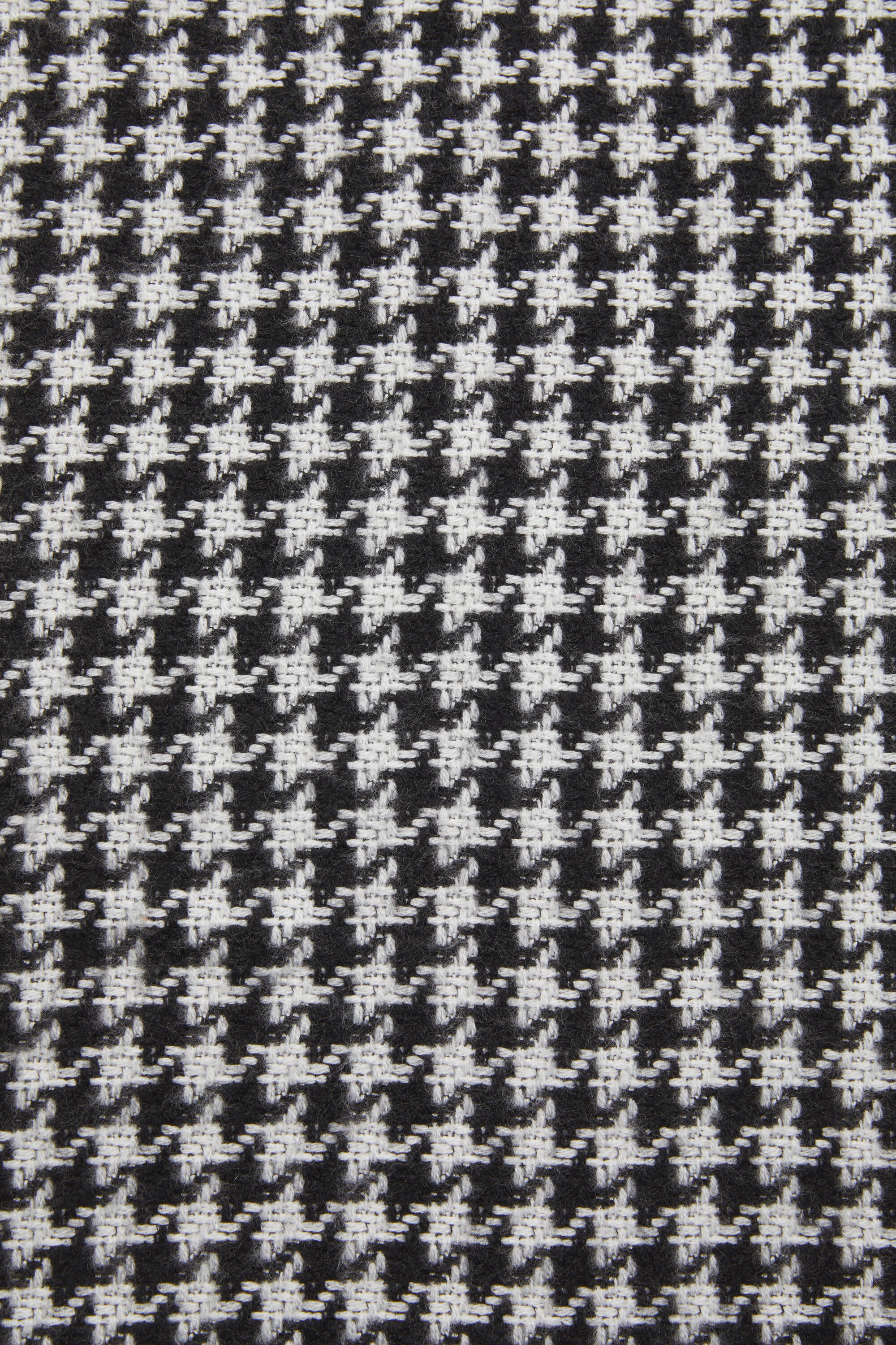 Houndstooth scarf - Black/white - 5