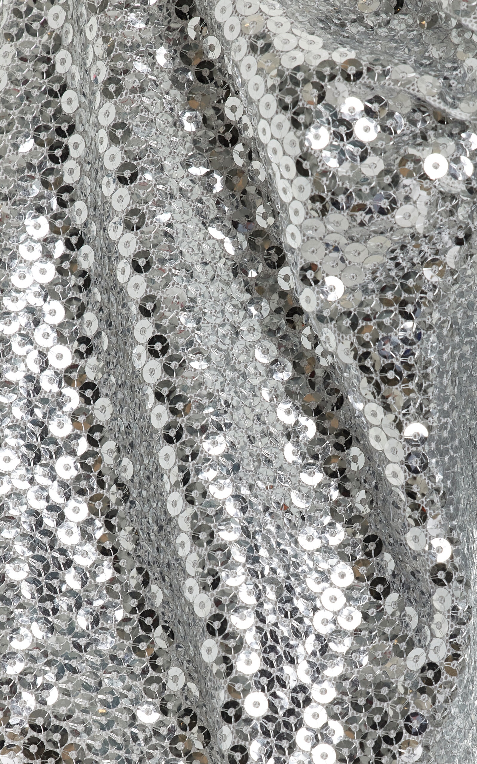 Sequined Midi Dress silver - 5