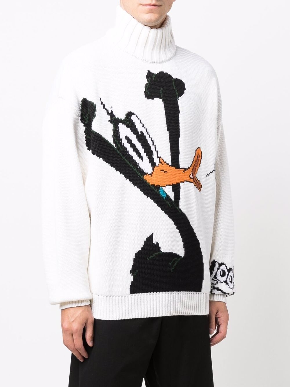 Daffy Duck roll-neck jumper - 3