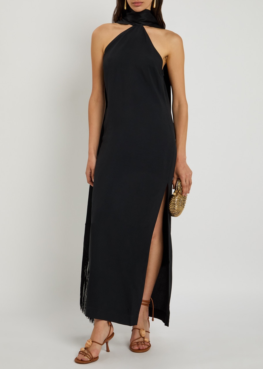 Taller Marmo Kempner Crepe Maxi Dress - 4