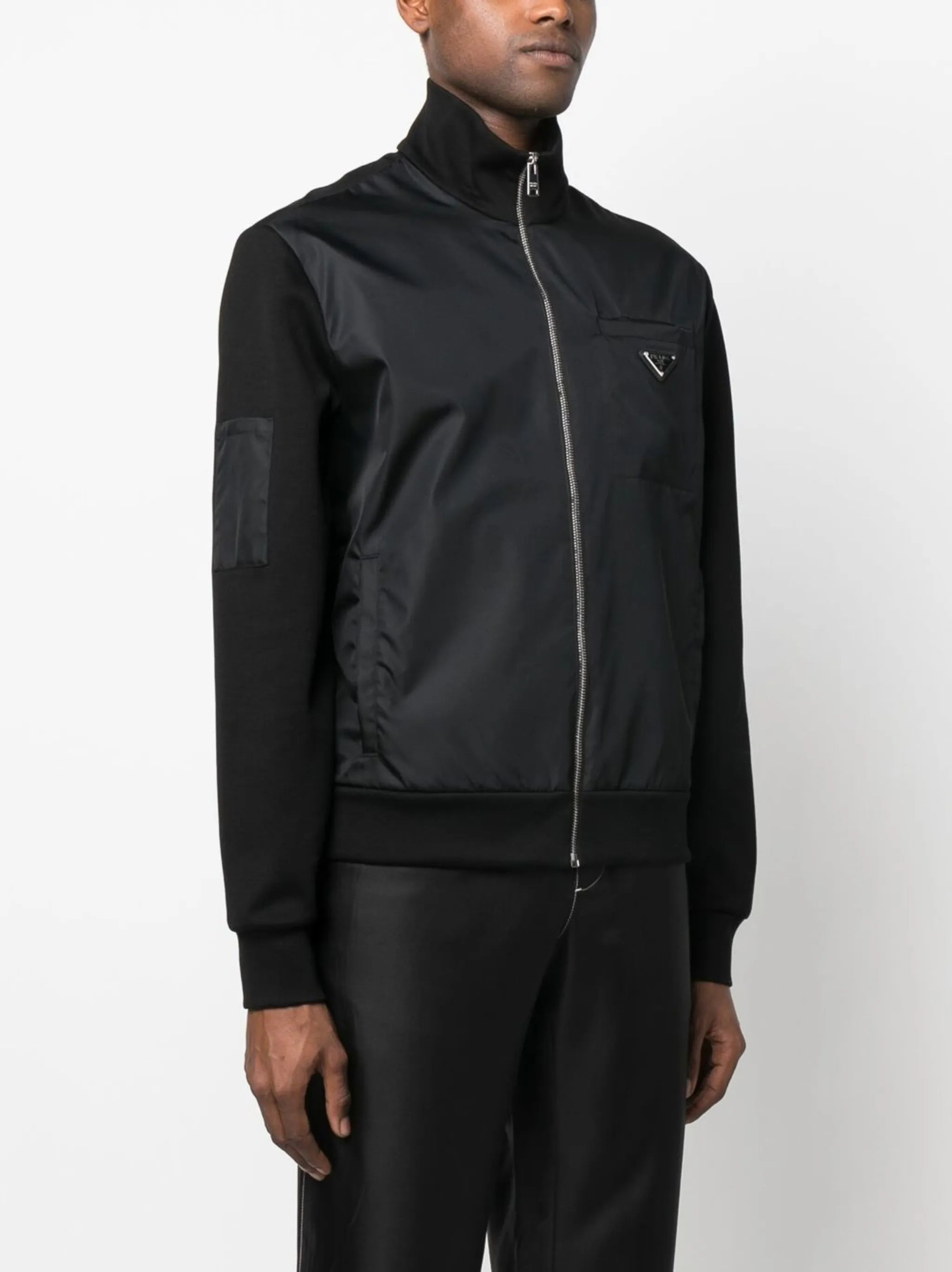 Prada Re-Nylon Zip-up Sweatshirt - 5