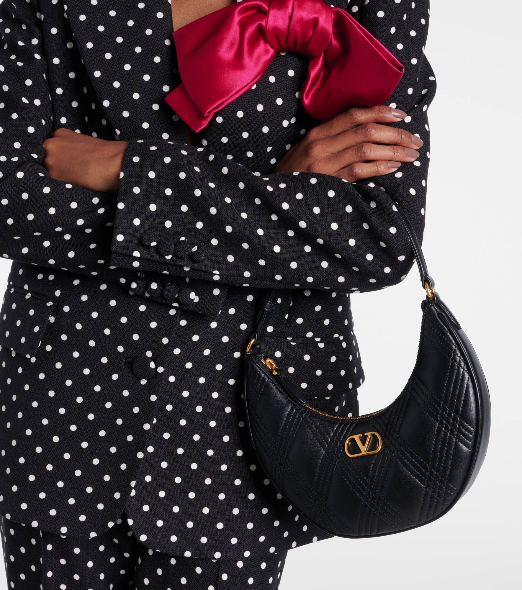 Quiltie 67 Mini leather shoulder bag - 7