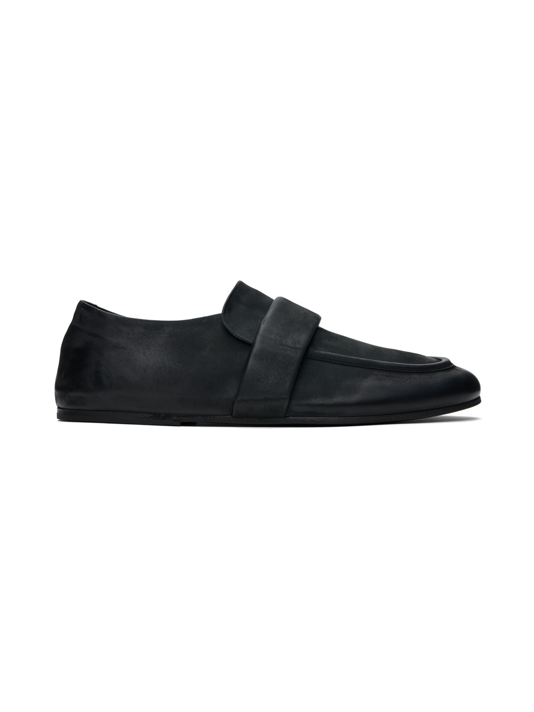 Black Steccoblocco Loafers - 1