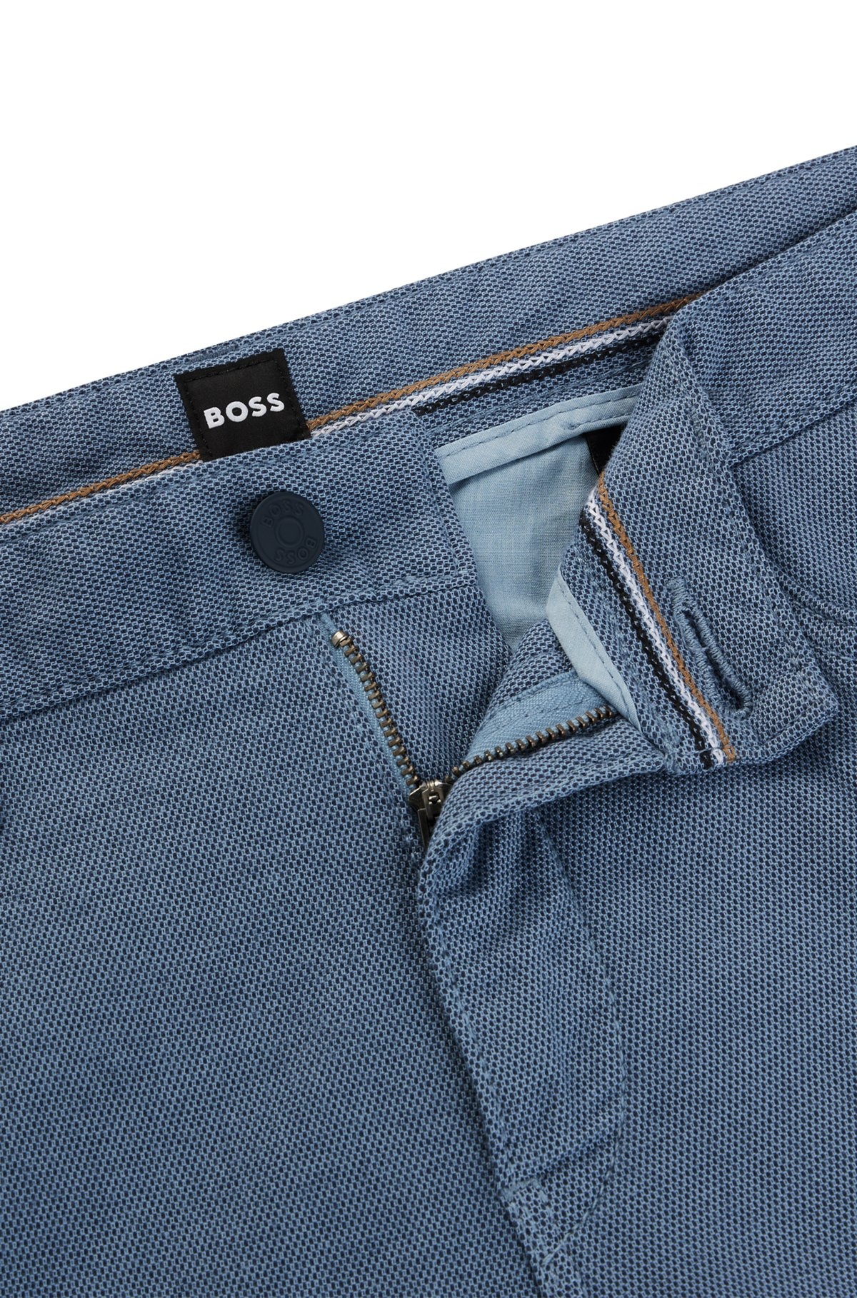 SLIM-FIT JEANS IN TWO-TONE STRETCH DENIM - 6