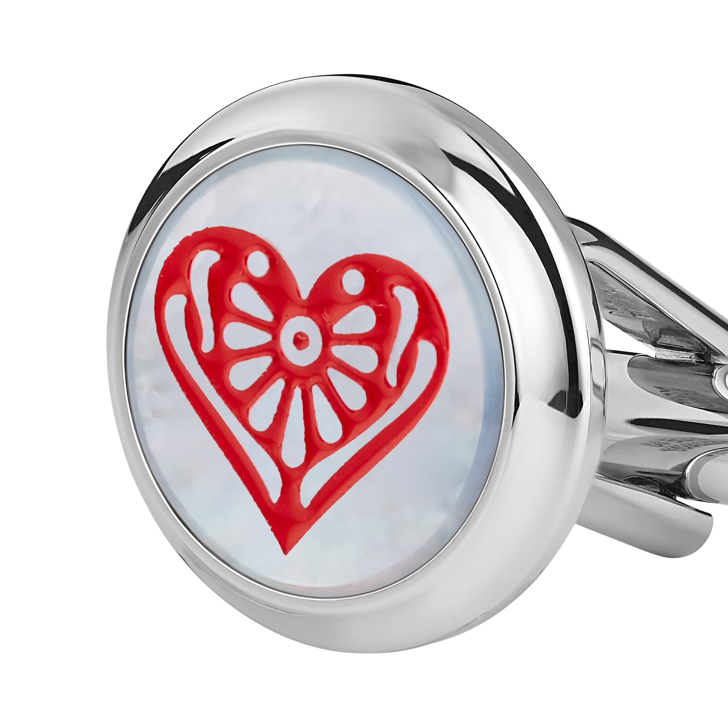 Meisterstück Tribute to the Book Around the World in 80 Days Spade & Heart Cufflinks - 3