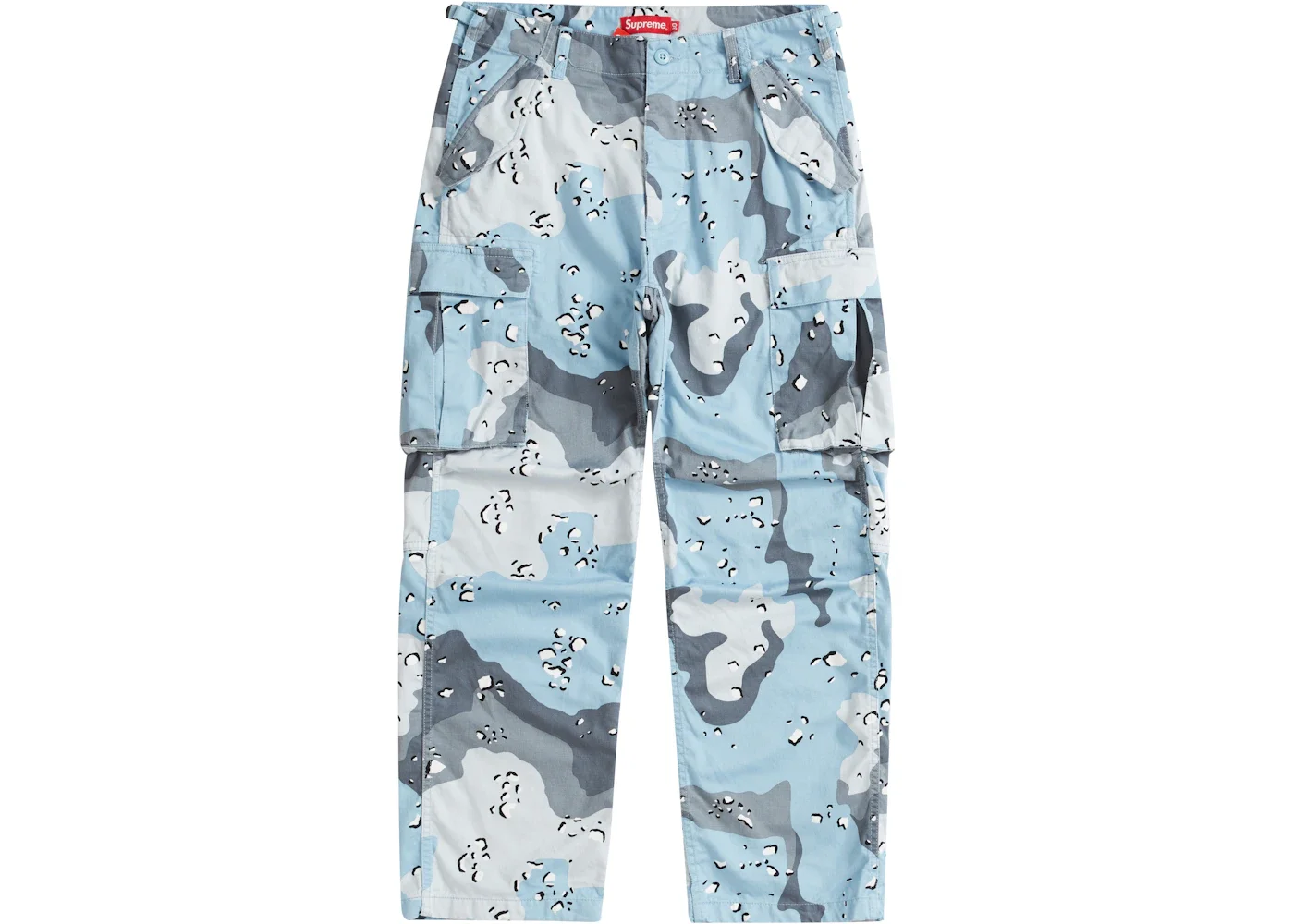 Supreme Cargo Pant (SS20) Blue Chocolate Chip Camo - 1