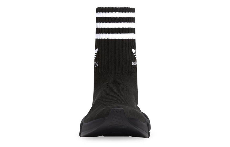 (WMNS) Balenciaga x adidas originals Speed 1.0 Sneakers 'Black' 717589WBDV11009 - 4