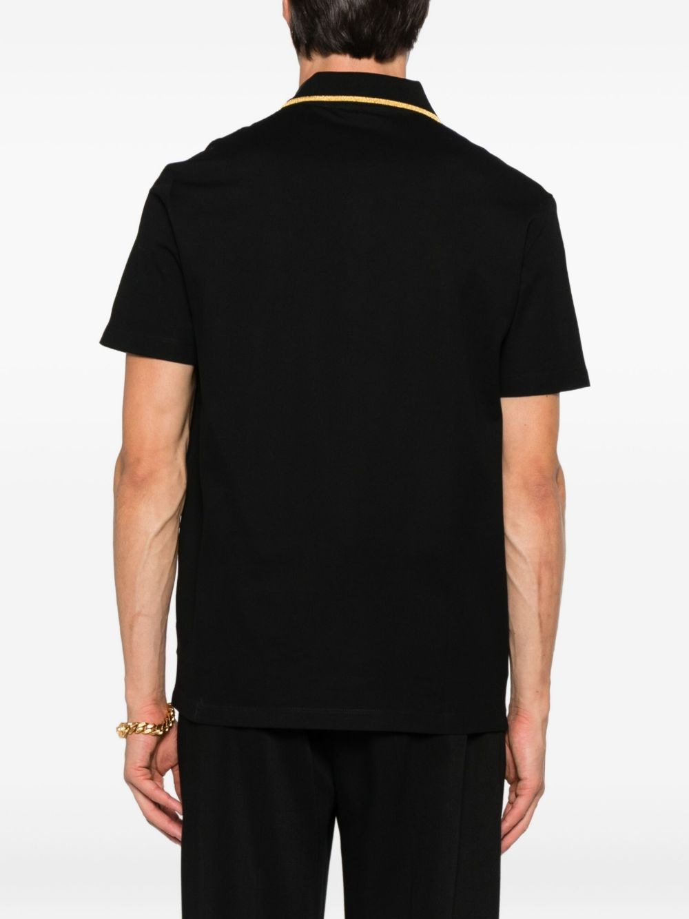 medusa emblem polo shirt - 3