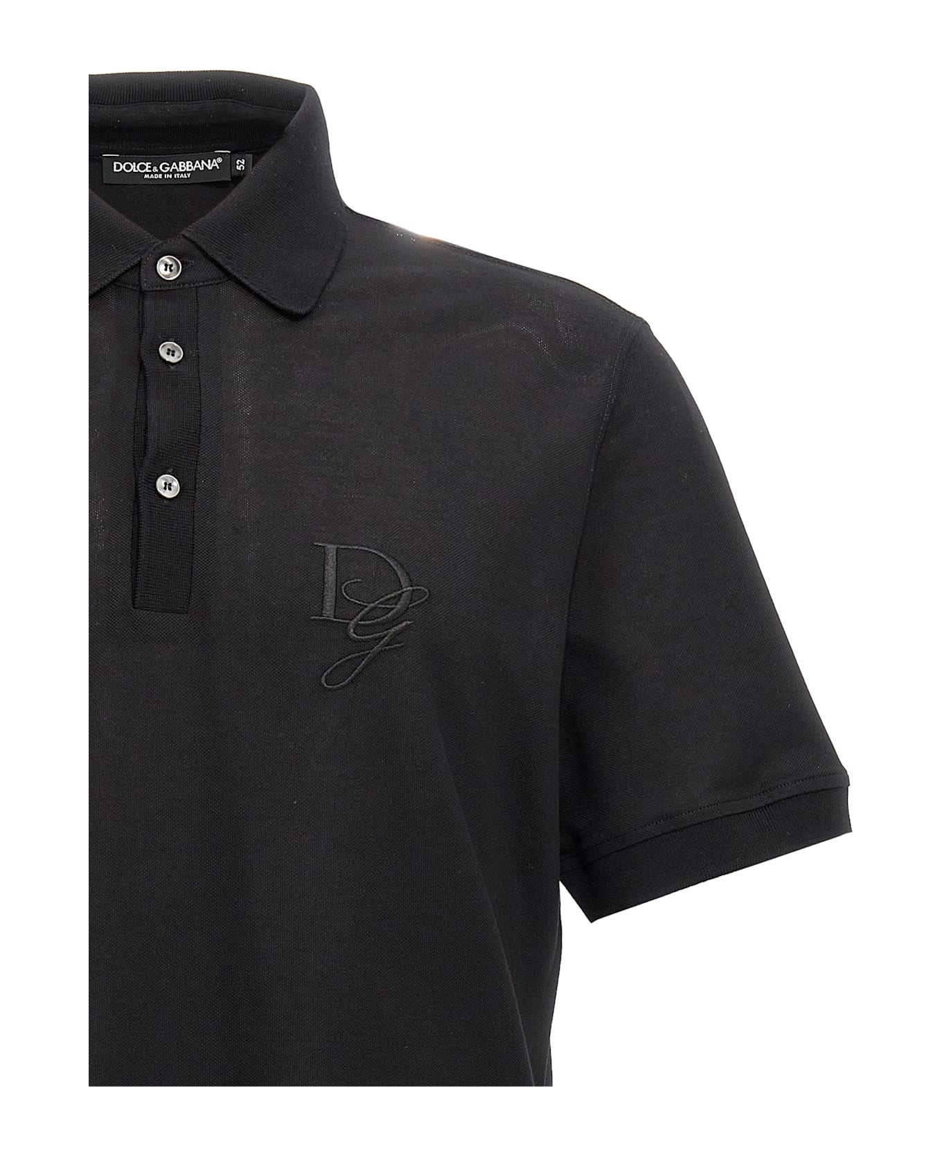 Logo Embroidery Polo Shirt - 3