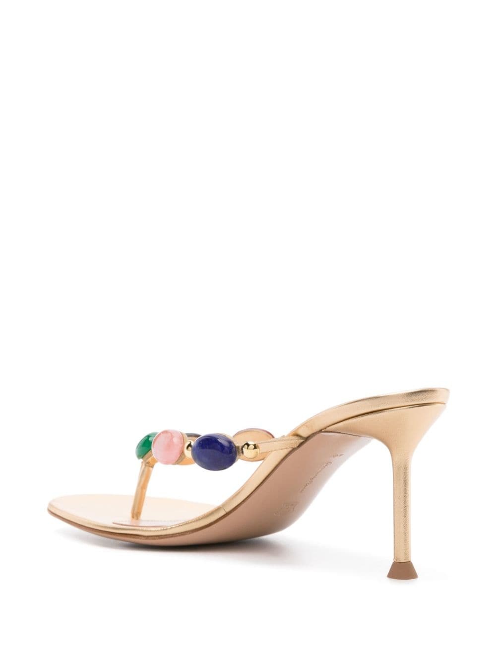 Shanti Thong 70mm leather sandals - 3