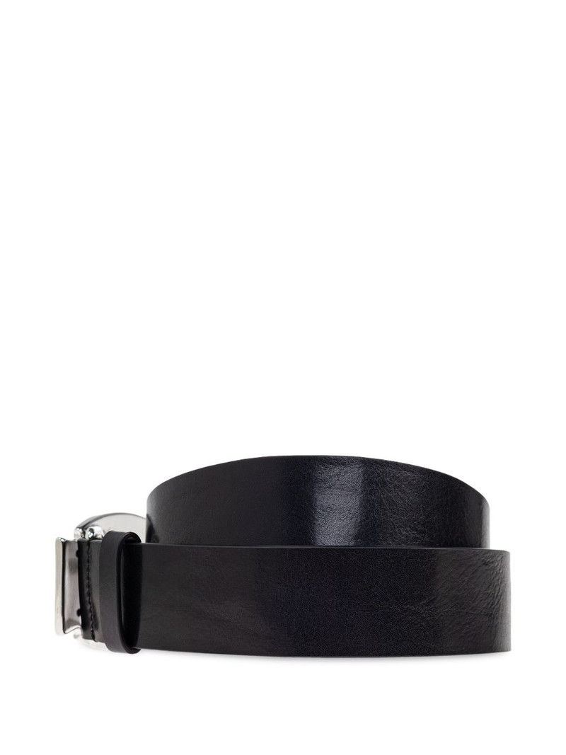DSQUARED2 logo-buckle leather belt outlook