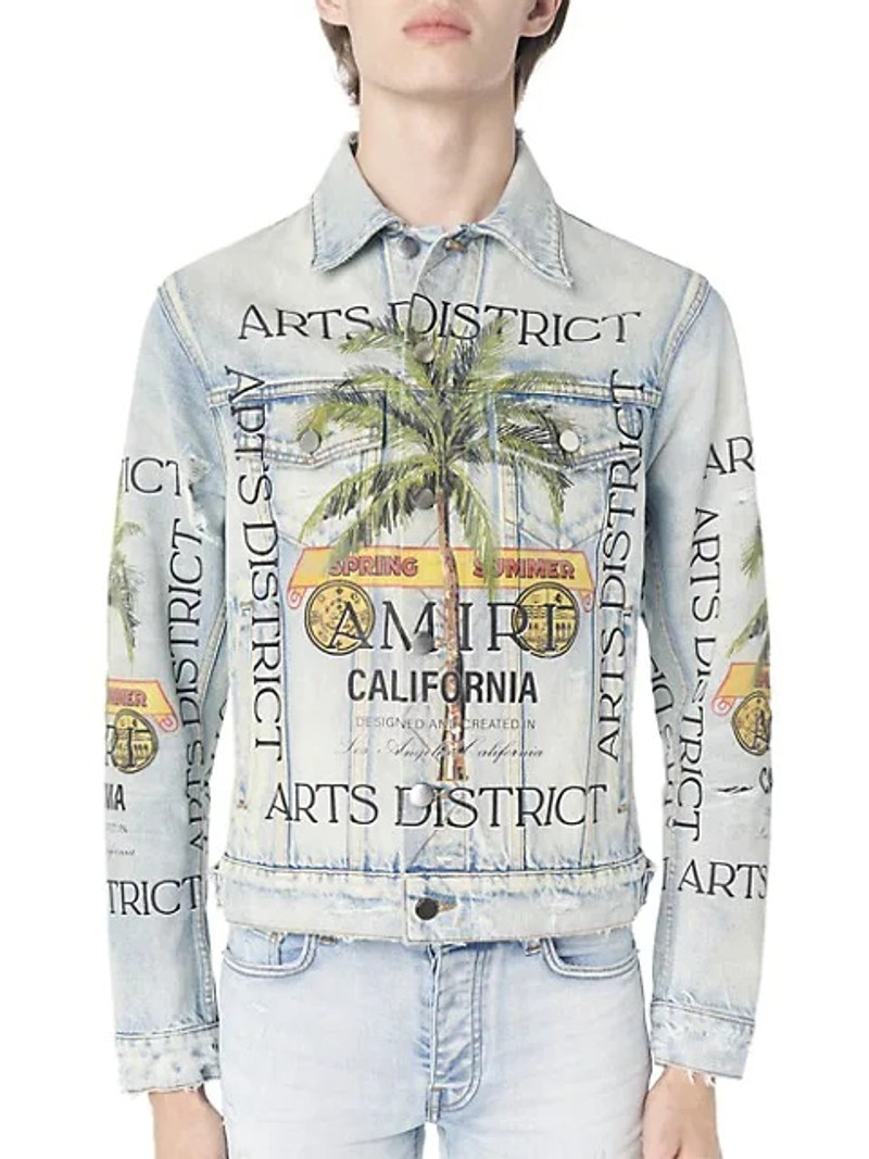 Rum Label Denim Trucker Jacket - 1