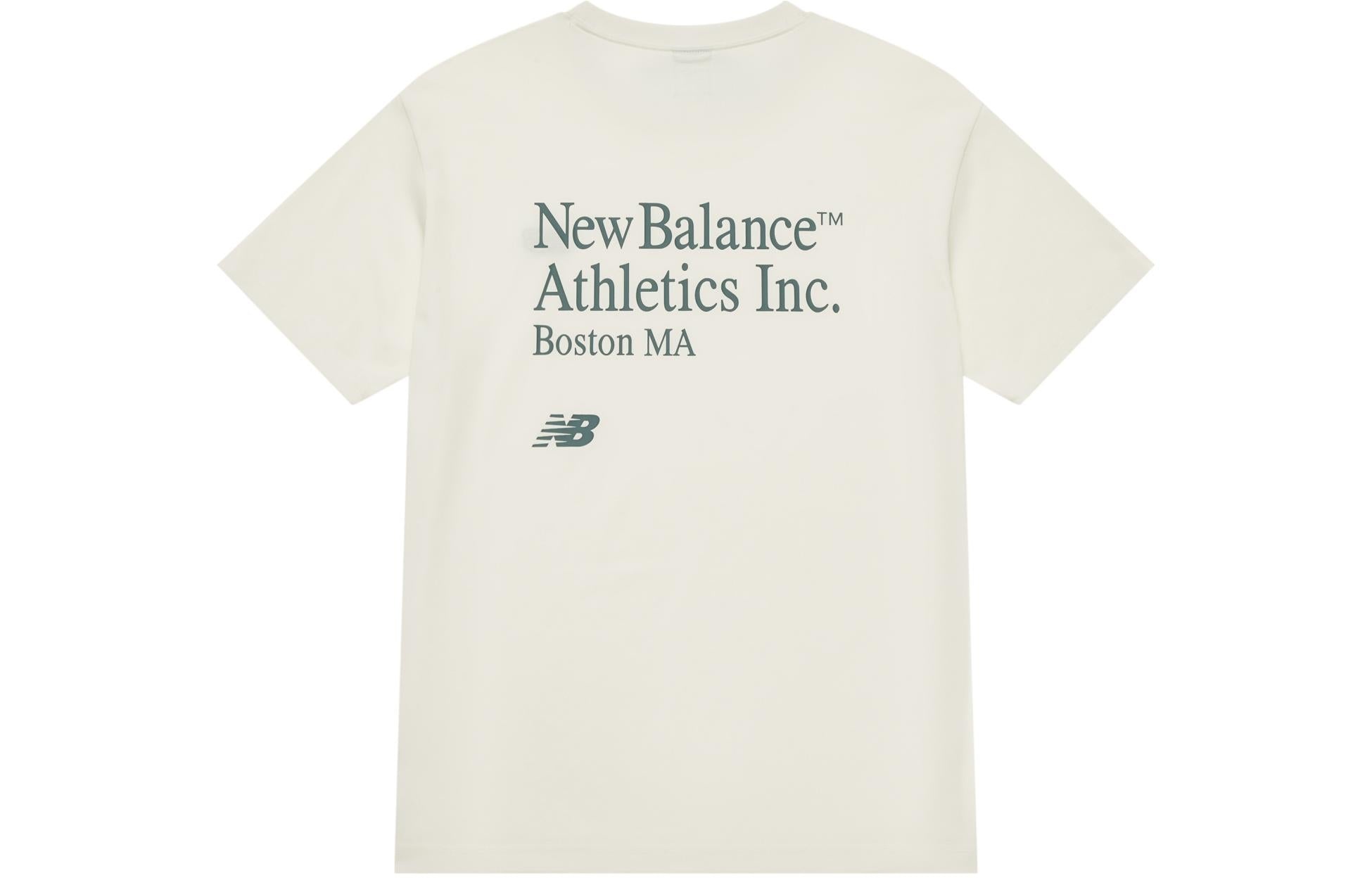 New Balance NB Athletics T-Shirt 'White' AMT42315-CIC - 2