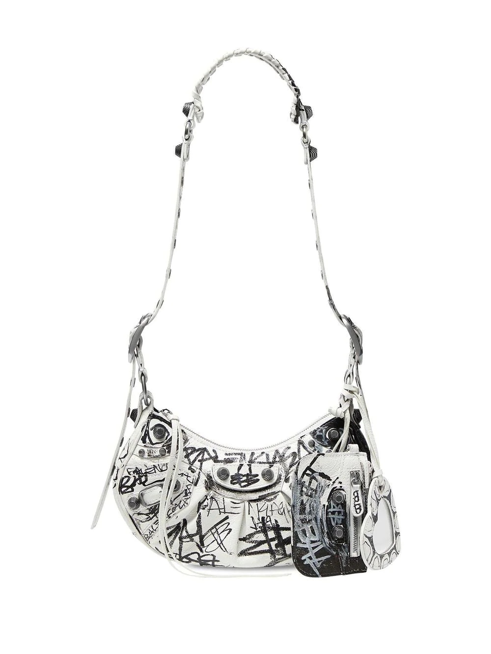 Le Cagole XS Graffiti shoulder bag - 1