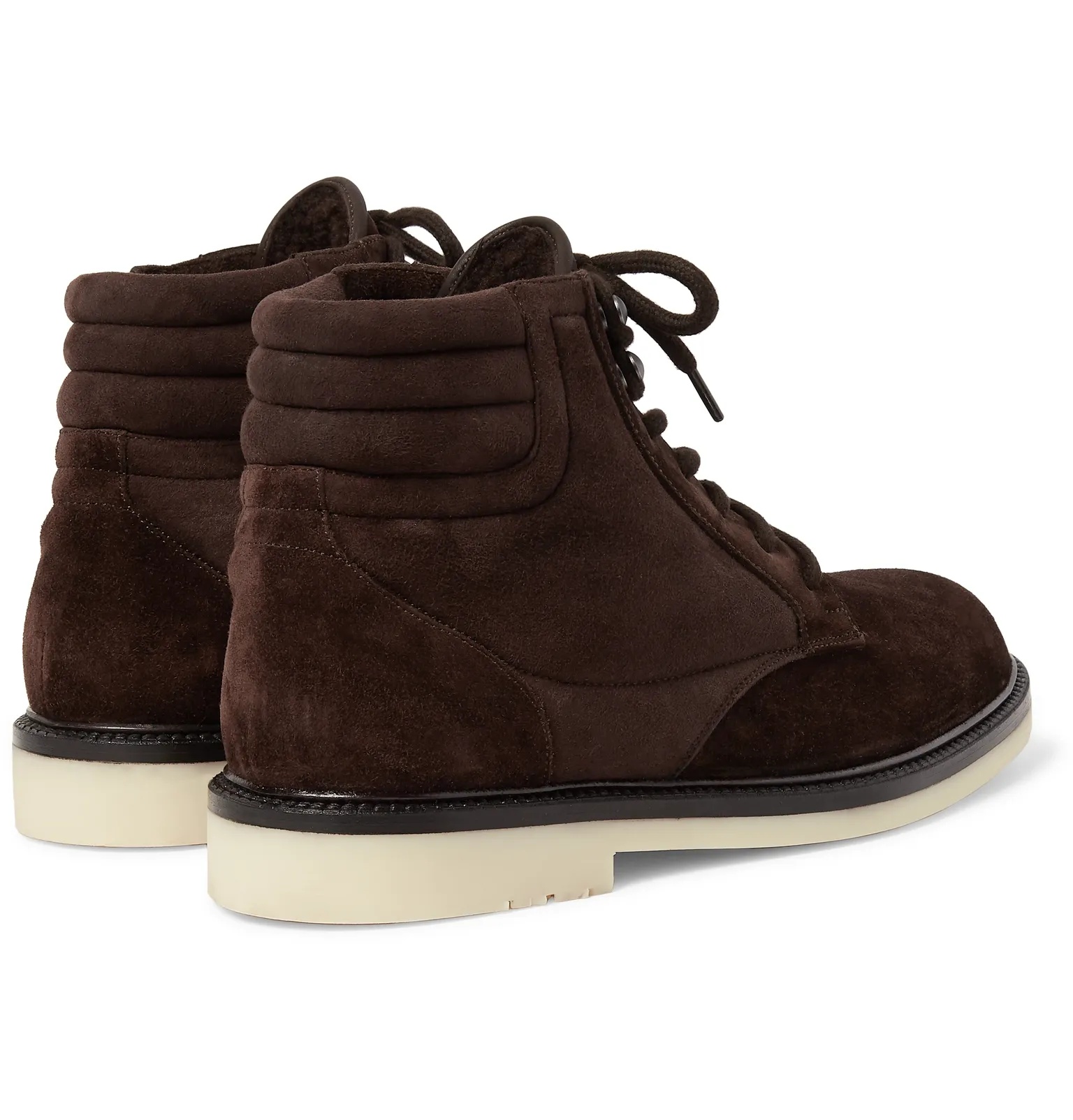 Icer Walk Shearling-Lined Suede Boots - 6