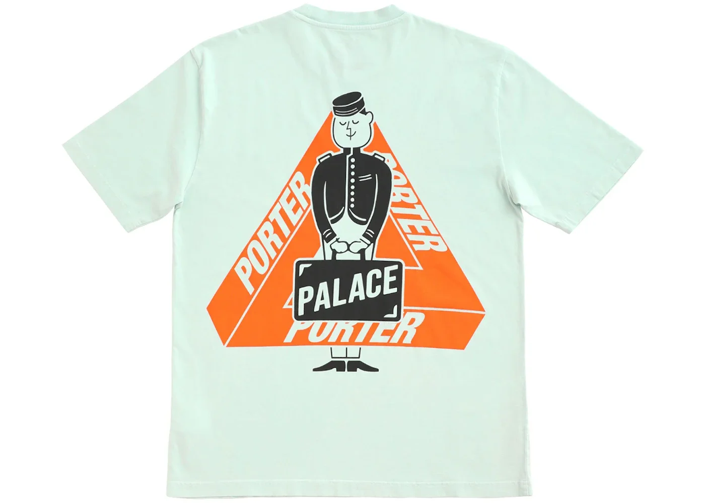 Palace x Porter Tri Ferg Bell Boy T-Shirt Blue - 1