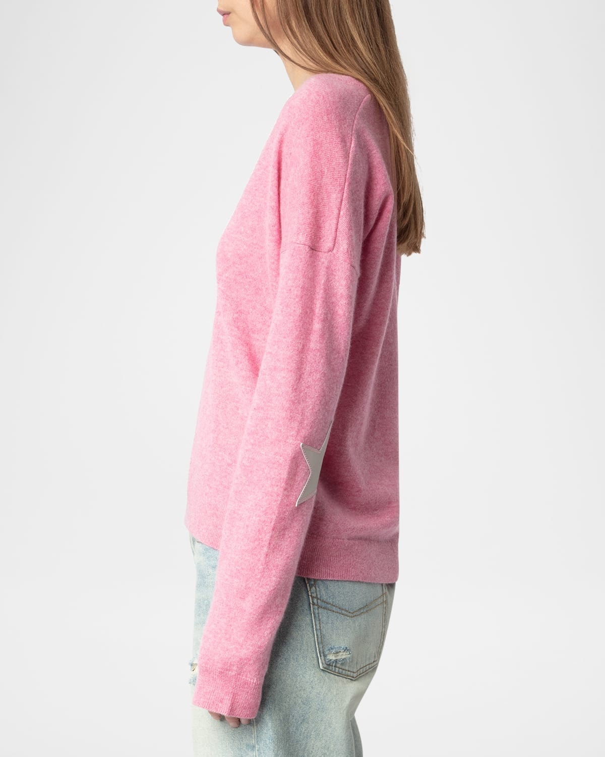 Vivi Patch Cashmere Sweater - 4