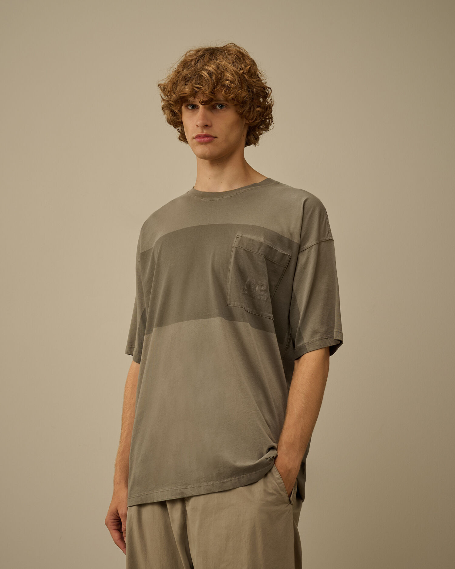 24/1 Jersey Short Sleeve Printed Chest Pocket T-Shirt - 3