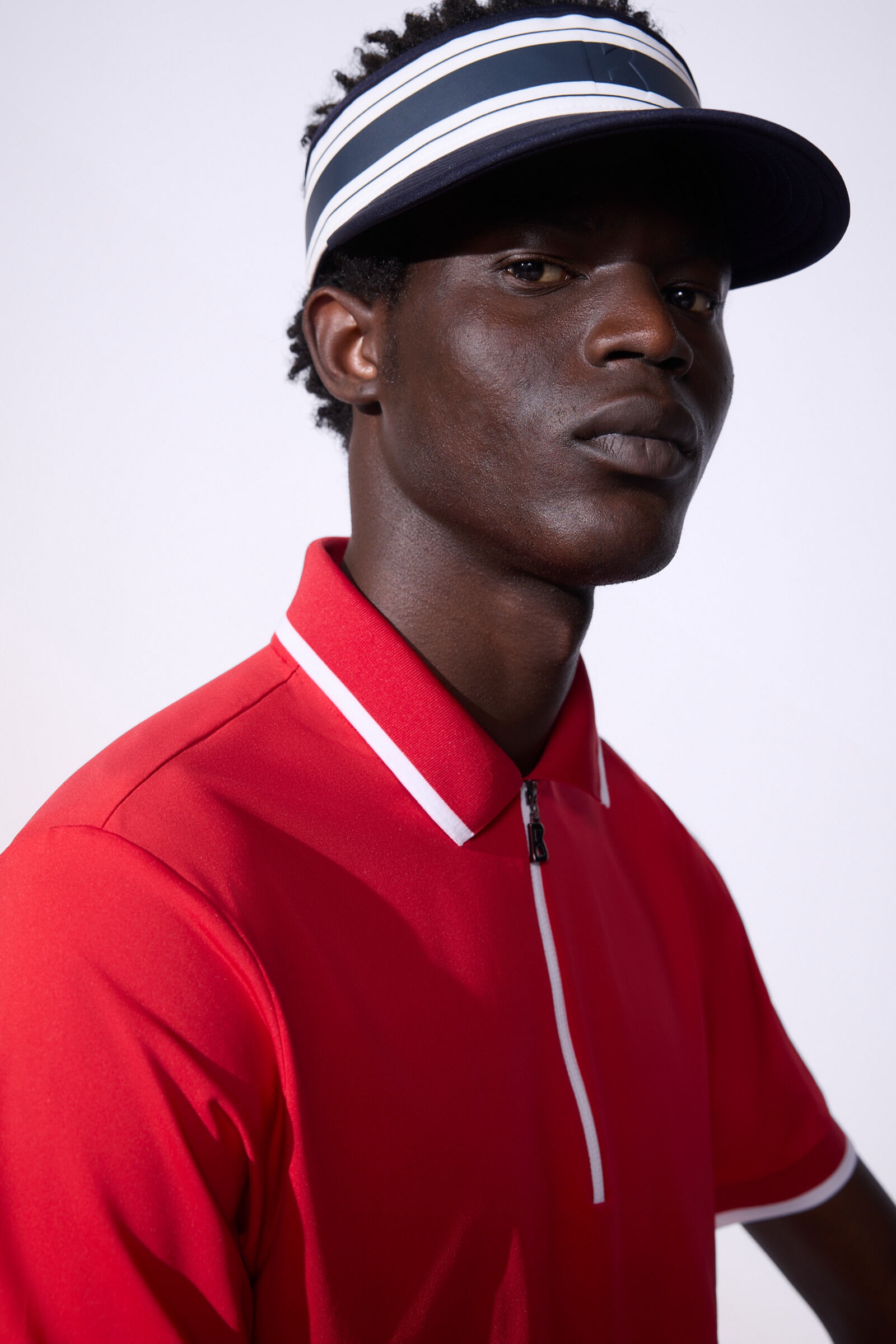 Cody Functional polo shirt in Red - 7