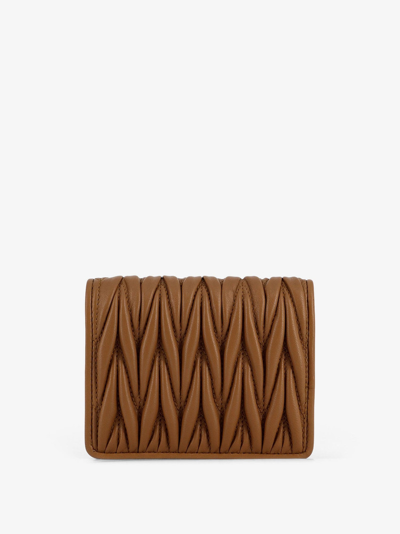 Miu Miu Quilted Leather Wallet outlook