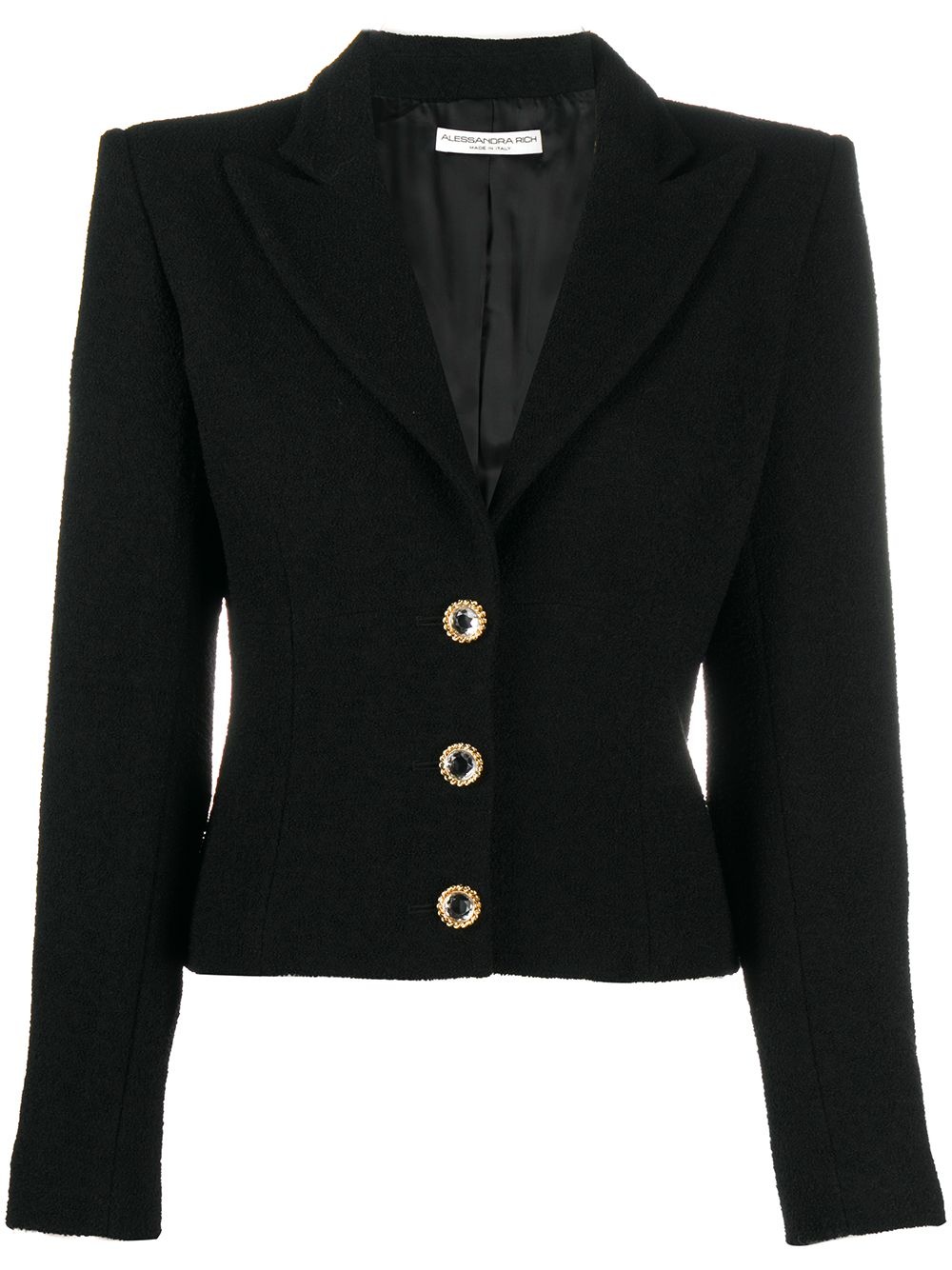 single-breasted tailored blazer - 1