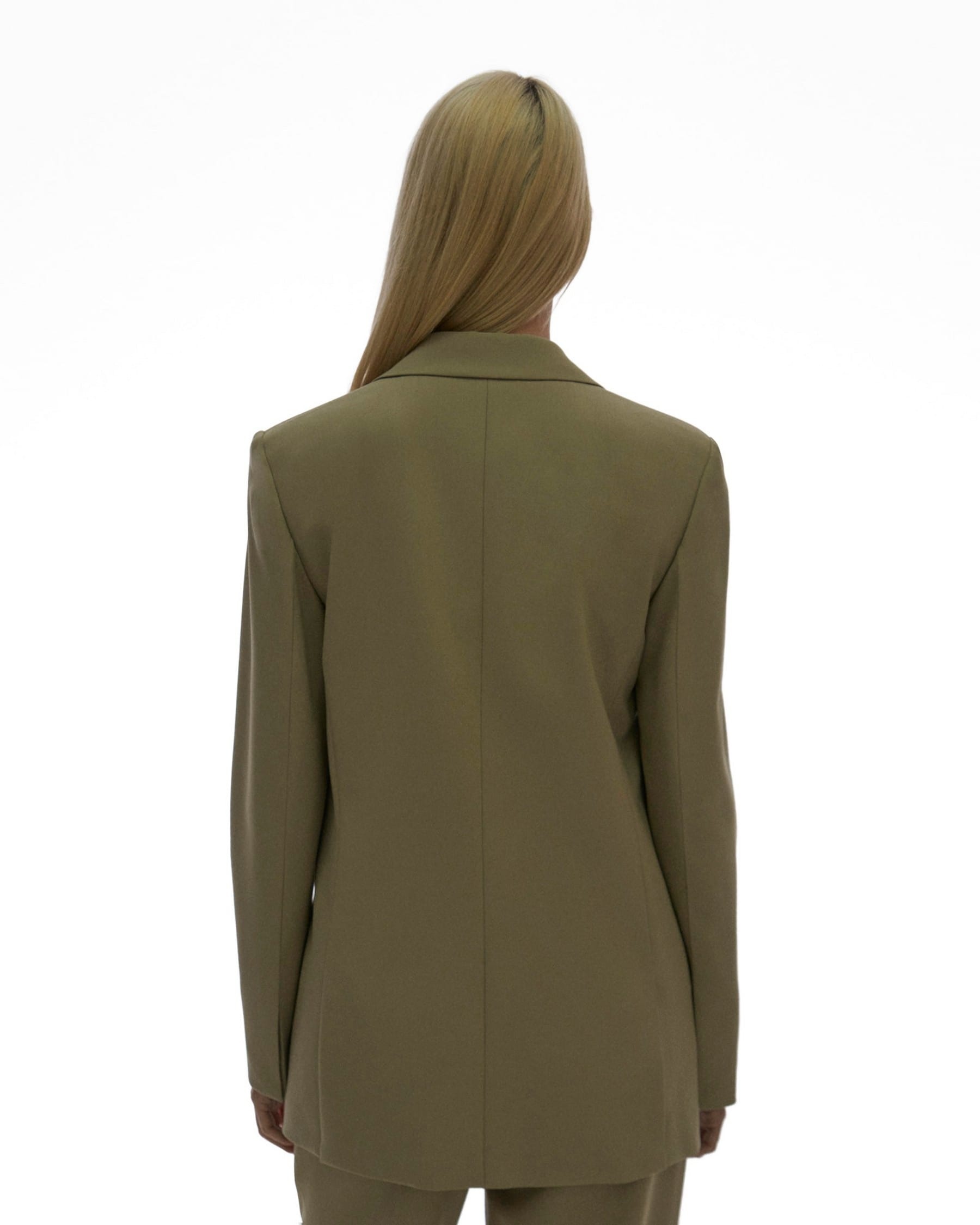 STRETCH WOOL BLAZER - 4