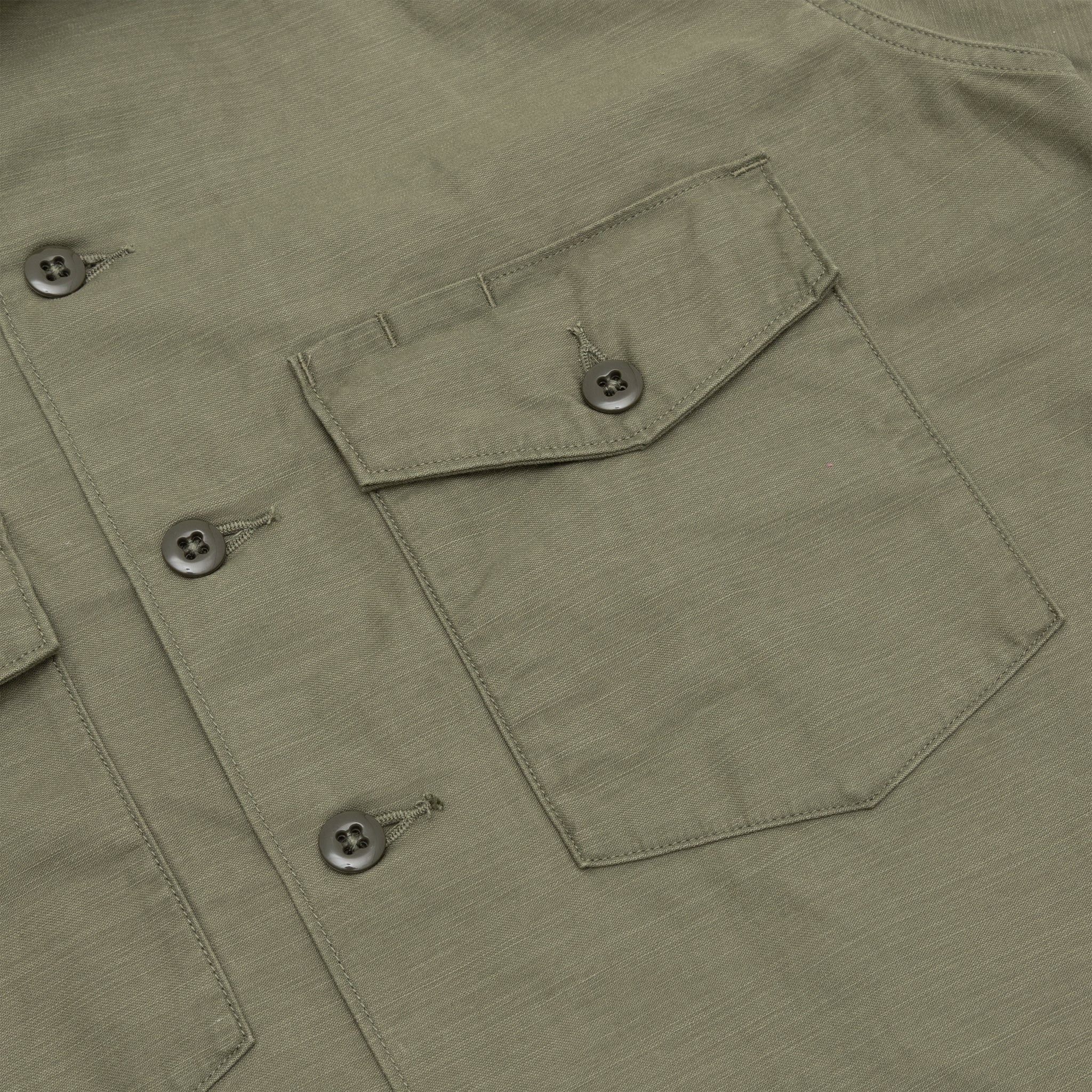 BACK SATEEN S/S FATIGUE SHIRT - 3