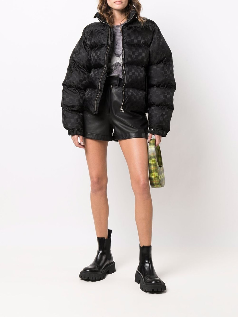 zipped padded jacket 3
