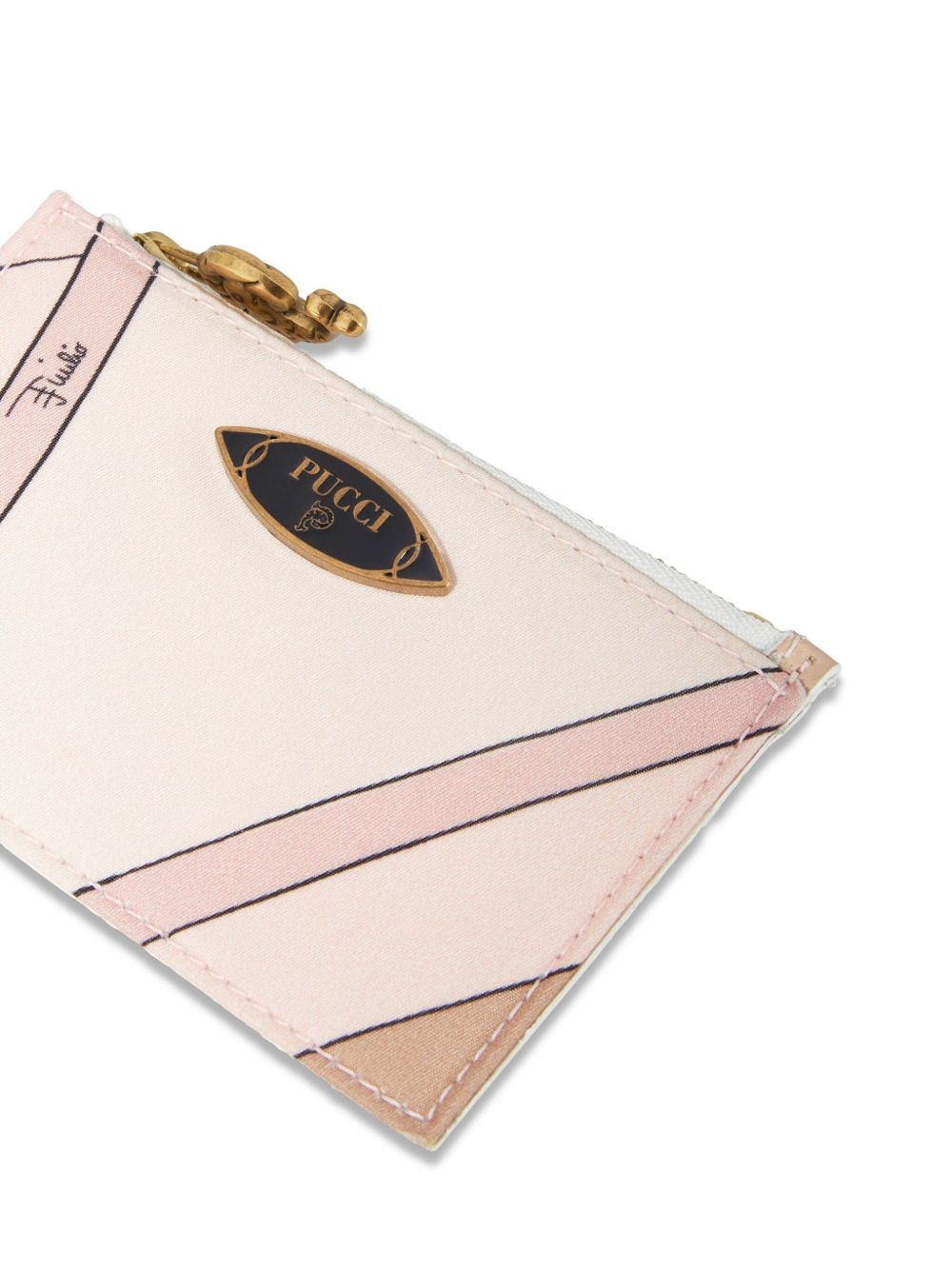 Iride-print card holder - 4