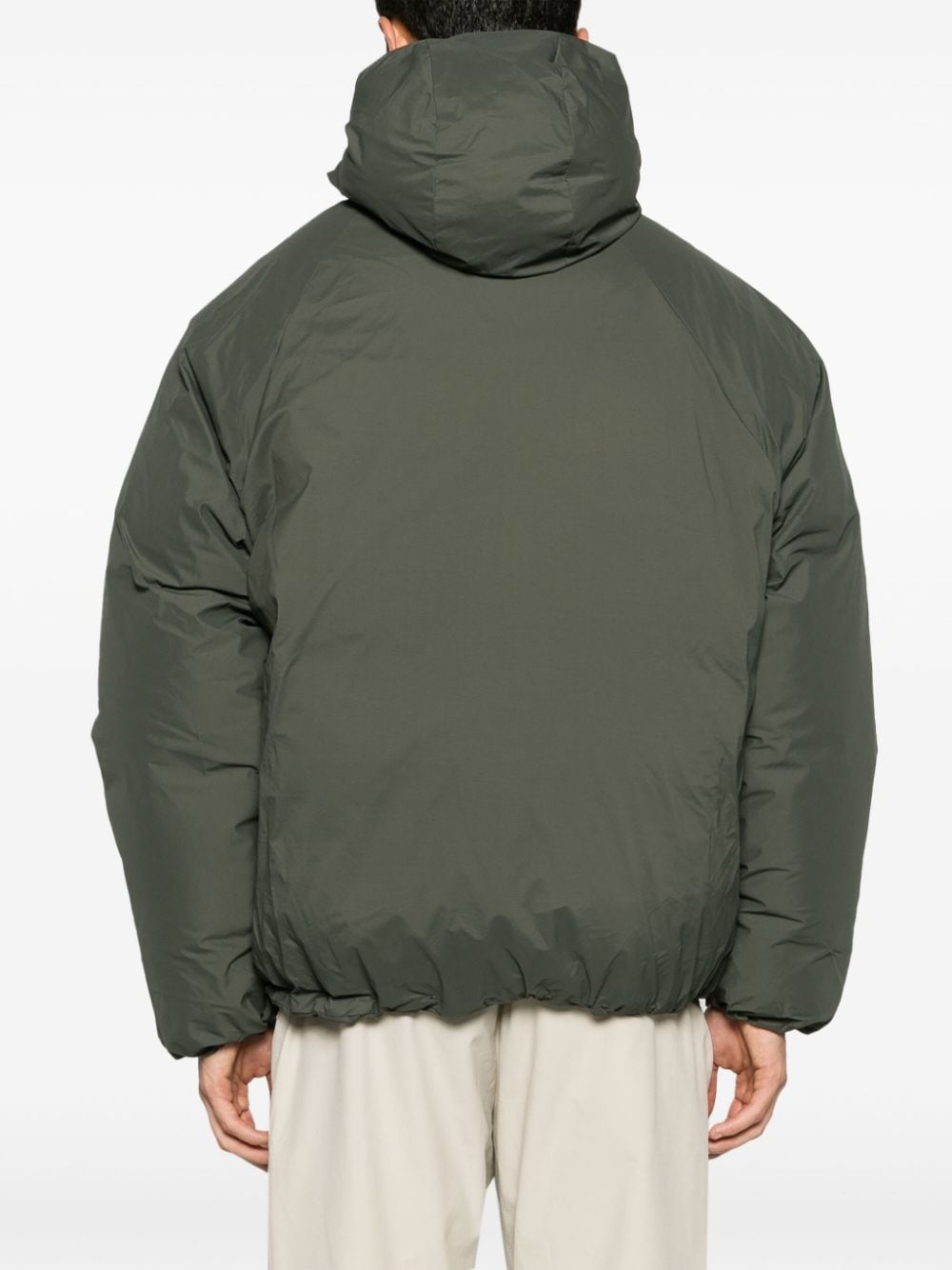 5.1 asymmetric-zip hooded jacket - 6
