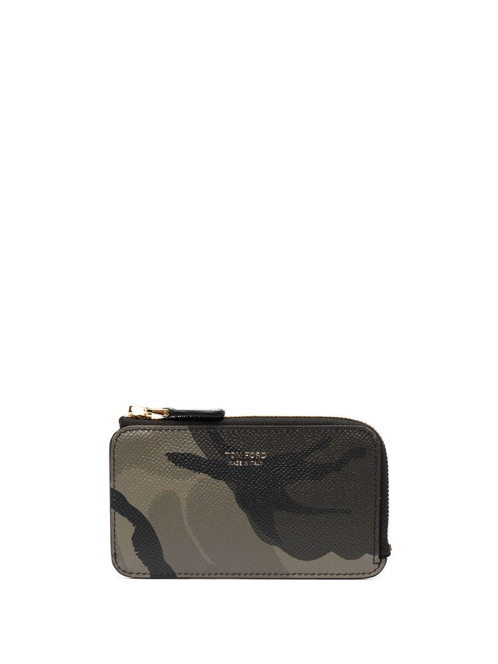 camouflage-print zip cardholder - 1