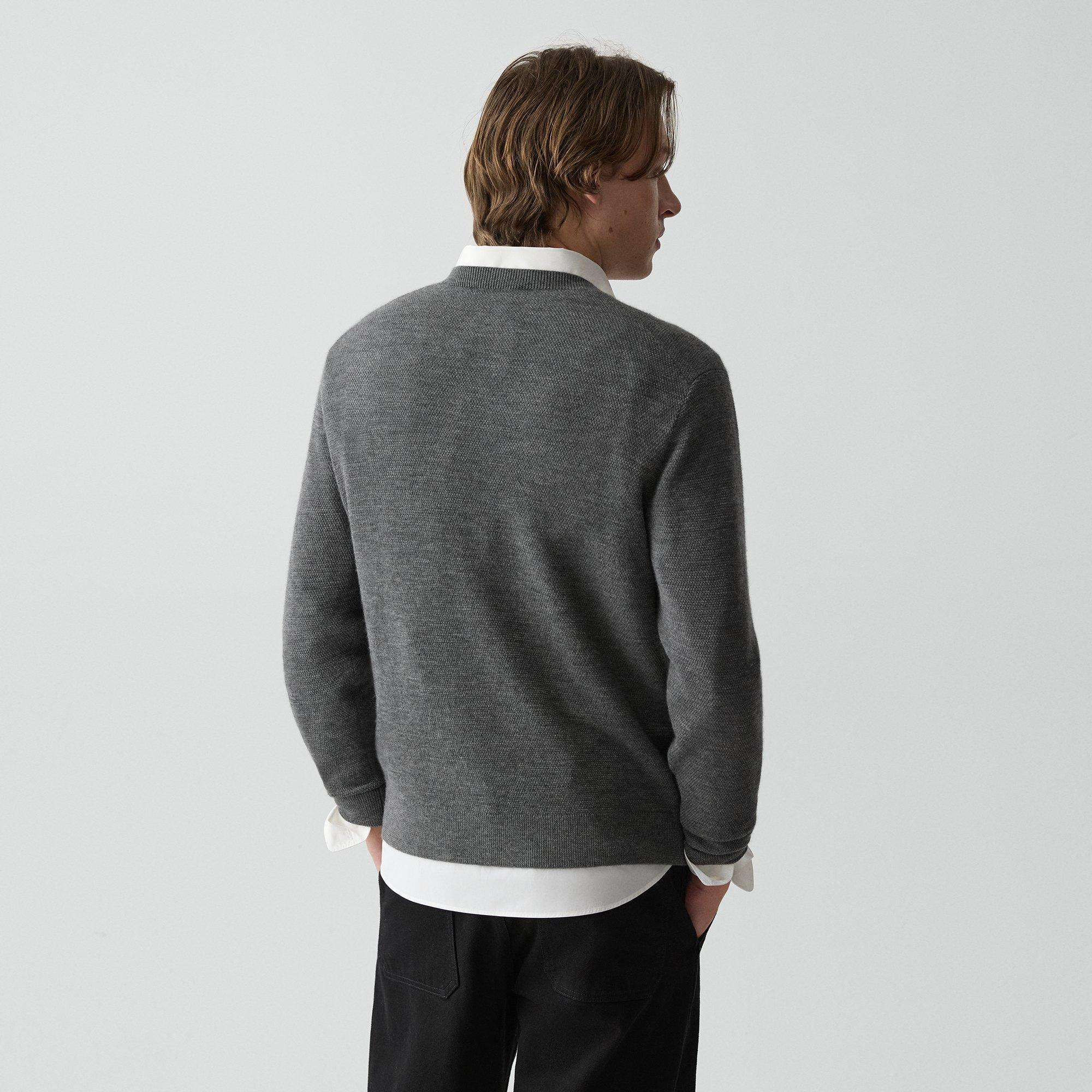 Crewneck Sweater in Cashmere - 4
