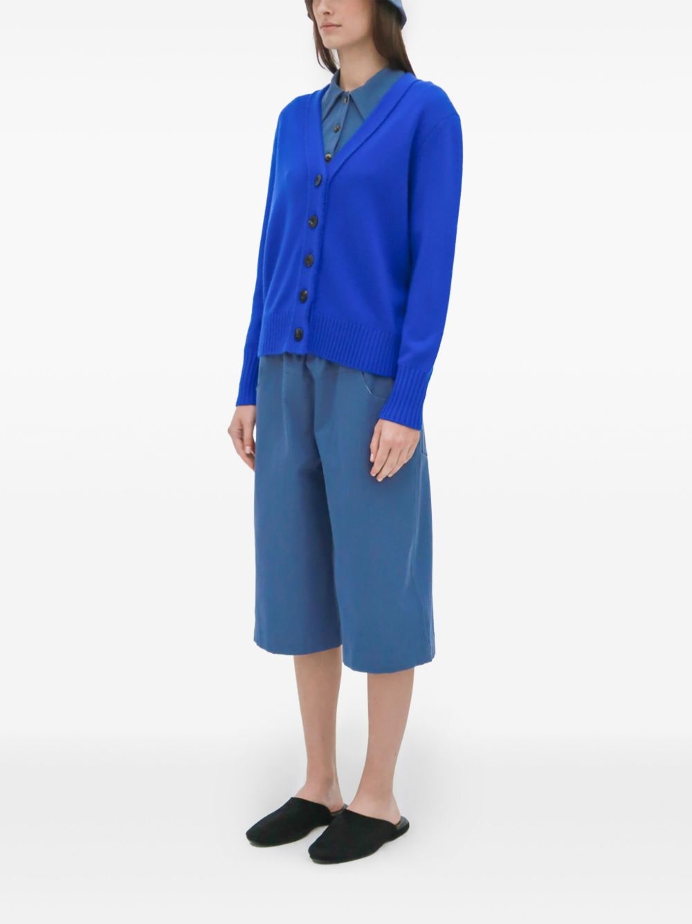 knee-length shorts - 4