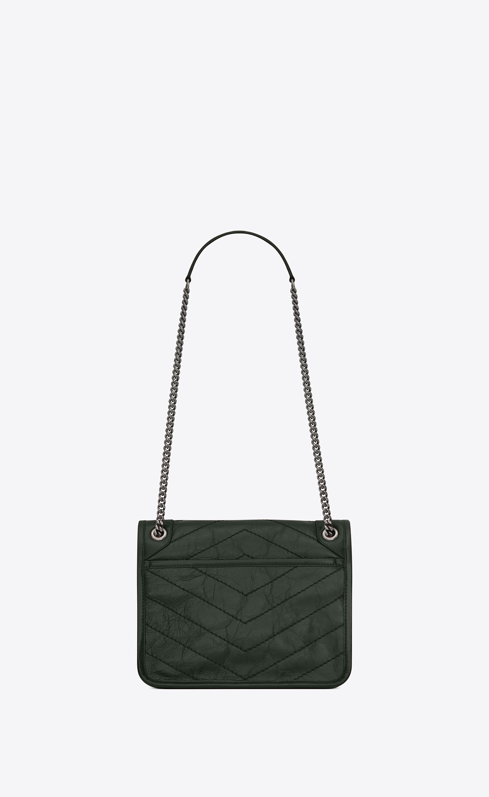 Niki medium shopping bag in crinkled vintage leather outlet