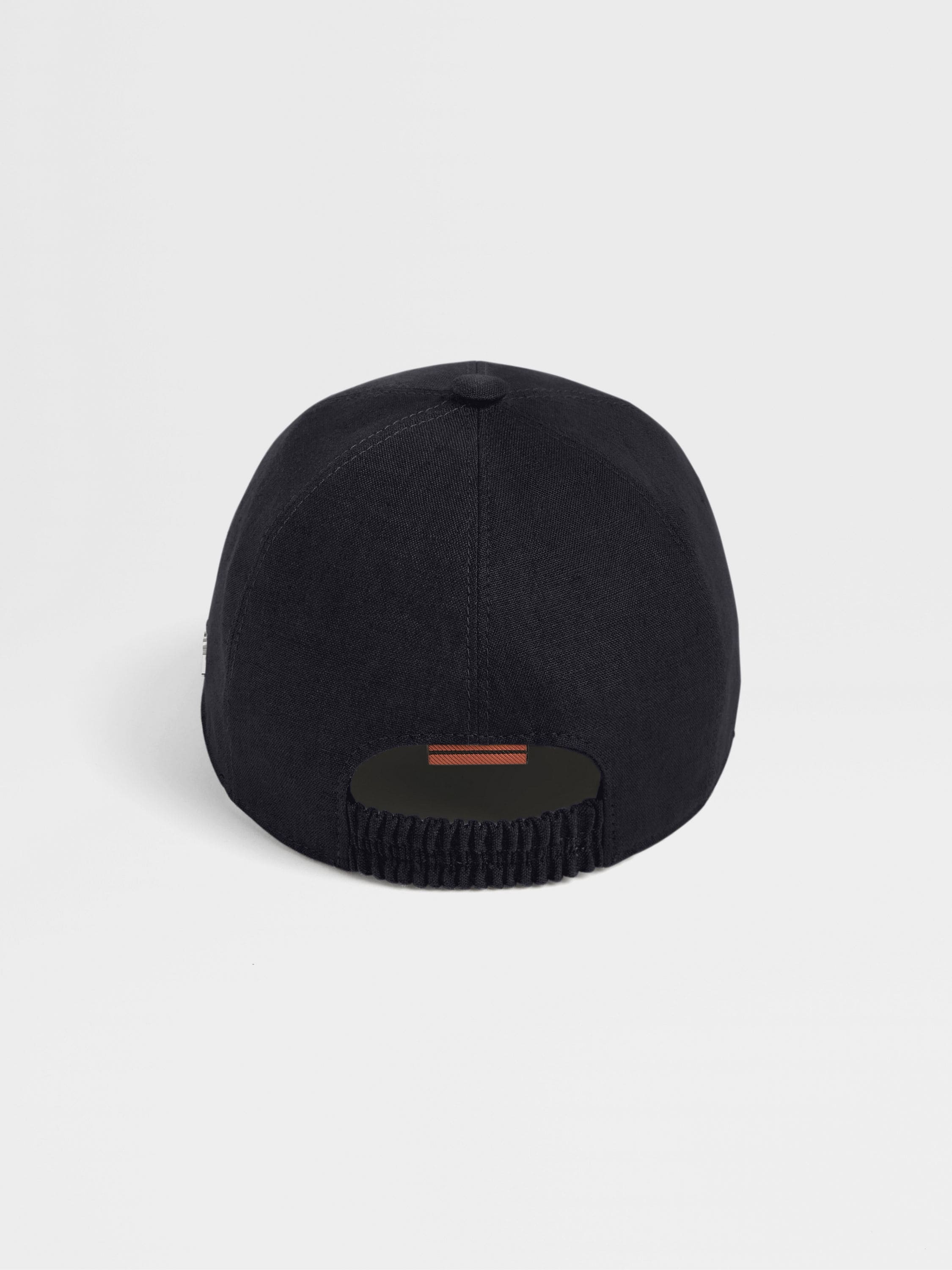 DARK BLUE OASI LINO BASEBALL CAP - 3