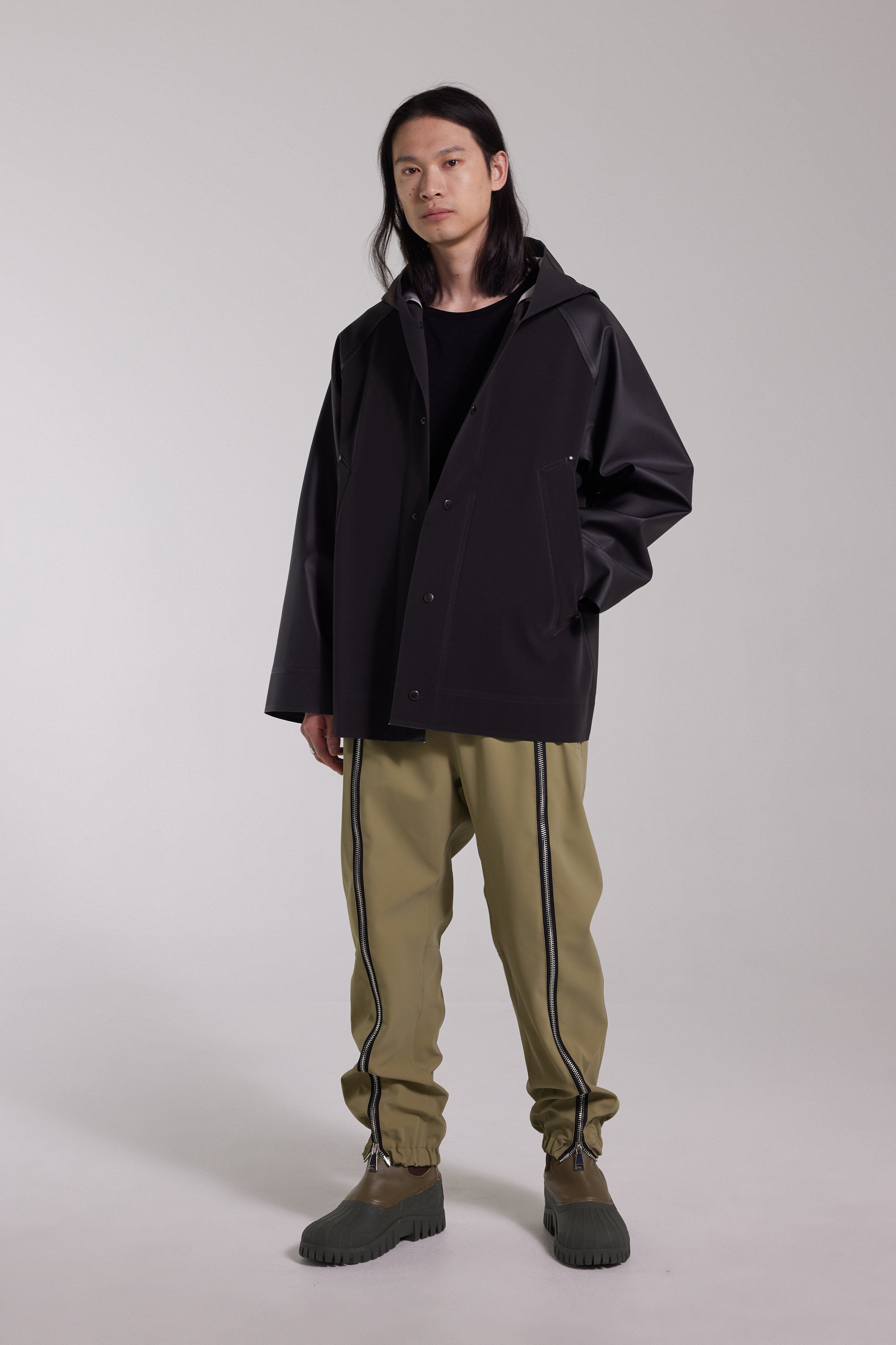 Bergamo Hooded Jacket Black - 2
