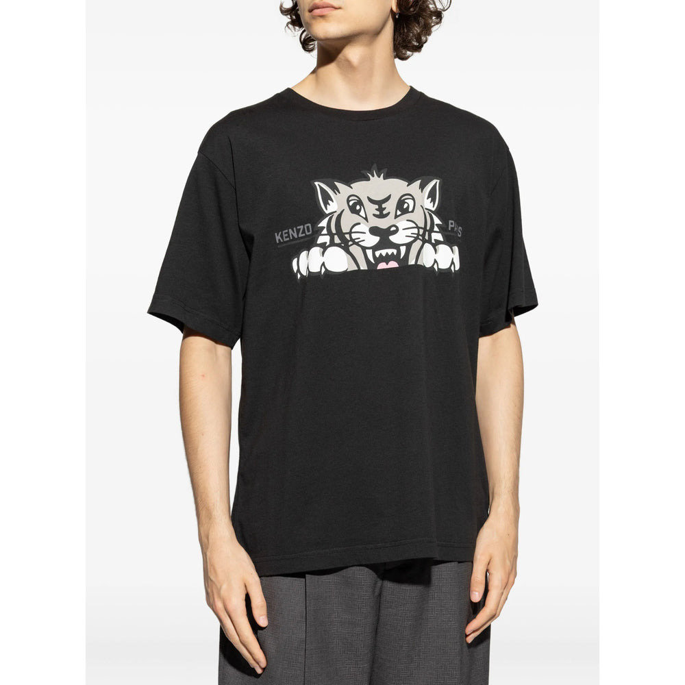Kenzo Black T-Shirts & Vests - T-Shirts Men - 5