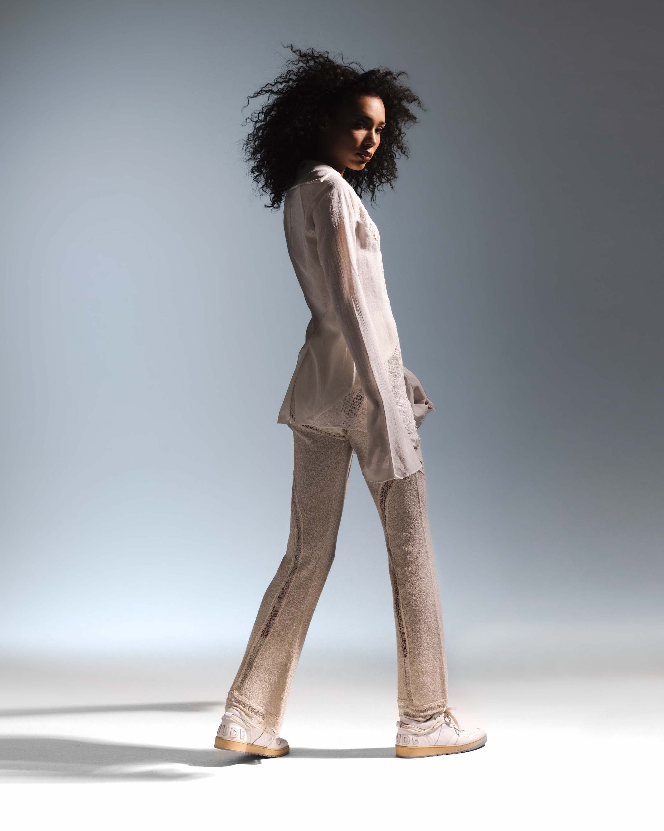 CROCHET KNITTED PANTS - 6