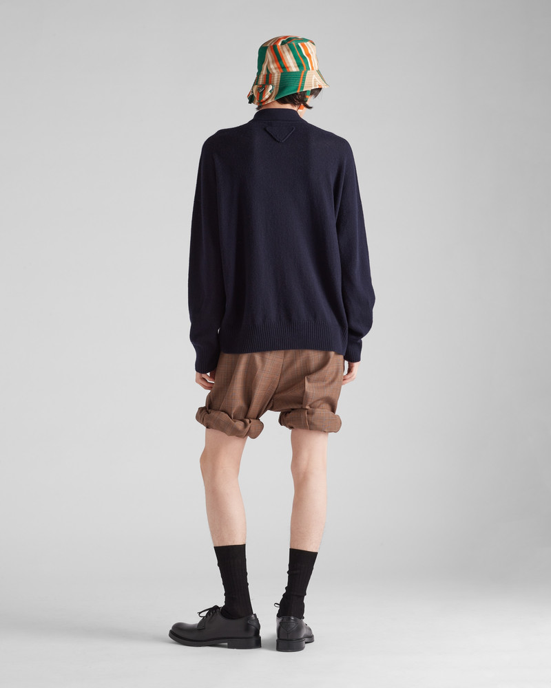 Cashmere polo shirt 5