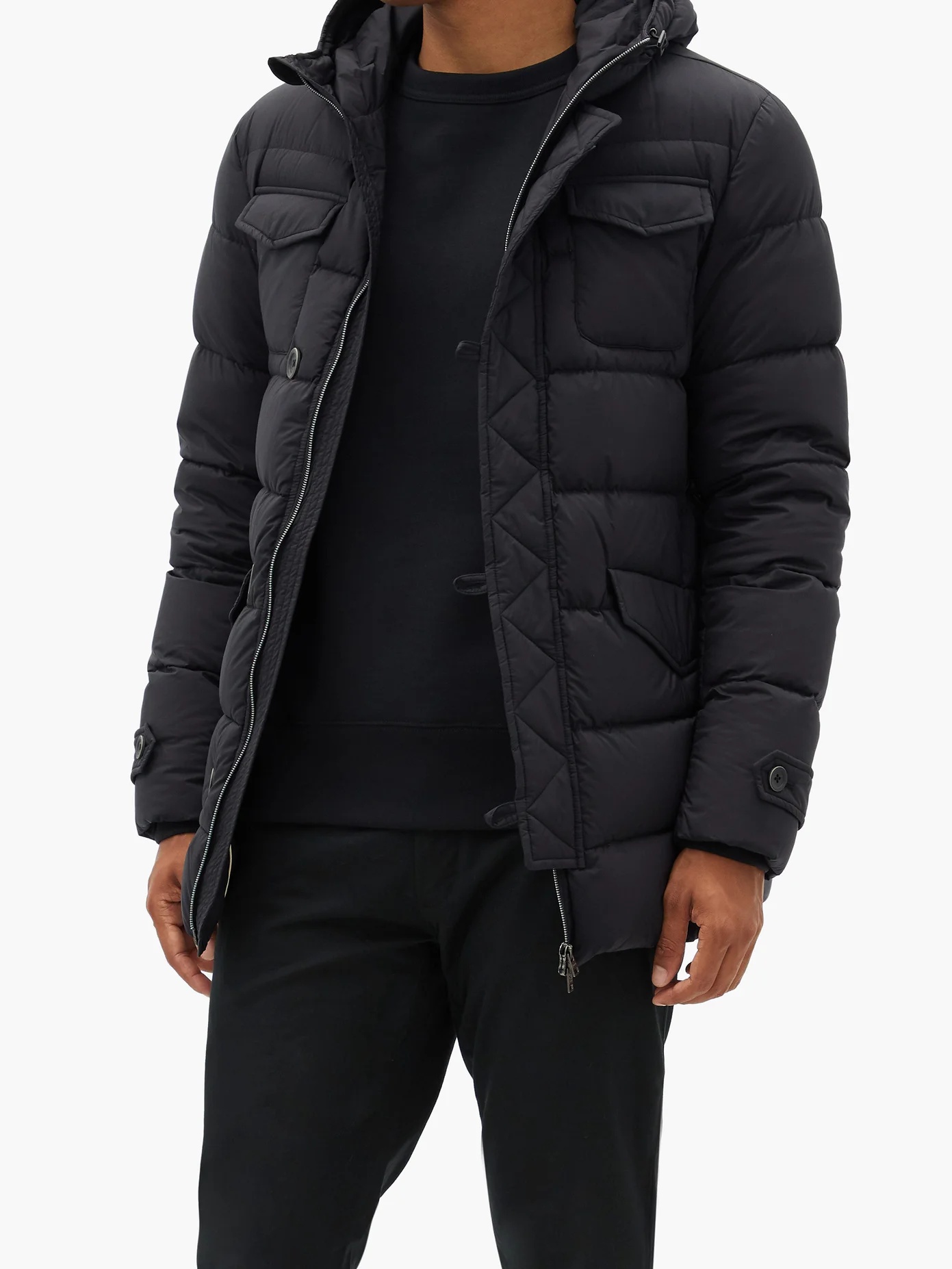 Legend quilted down coat - 2