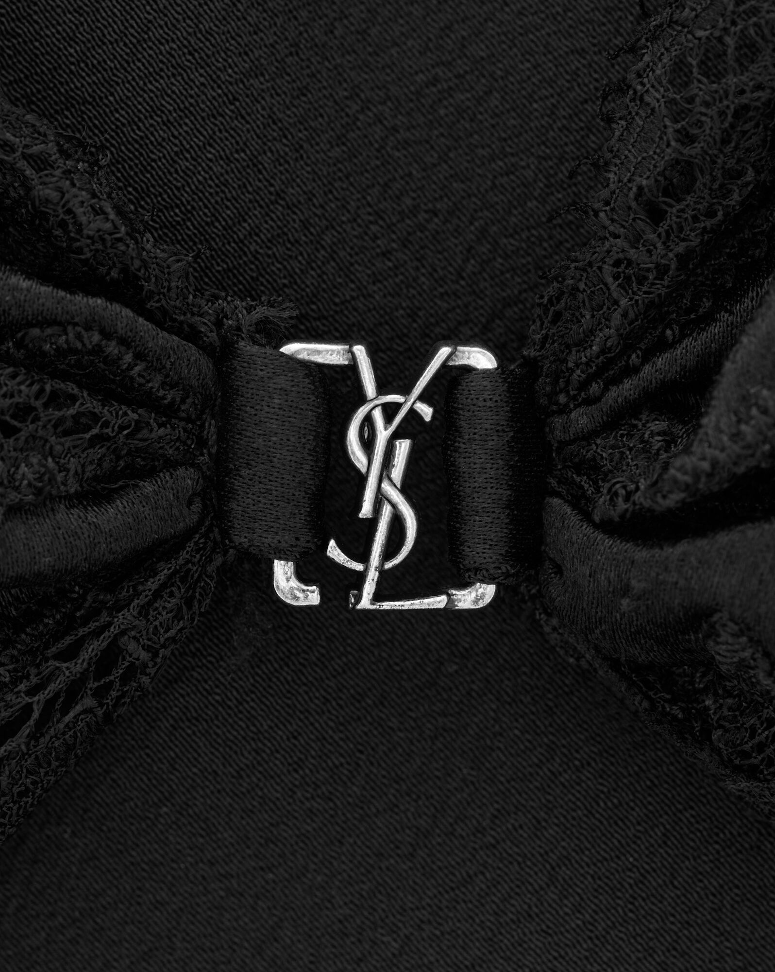 lingerie dress in silk satin crepe - 5