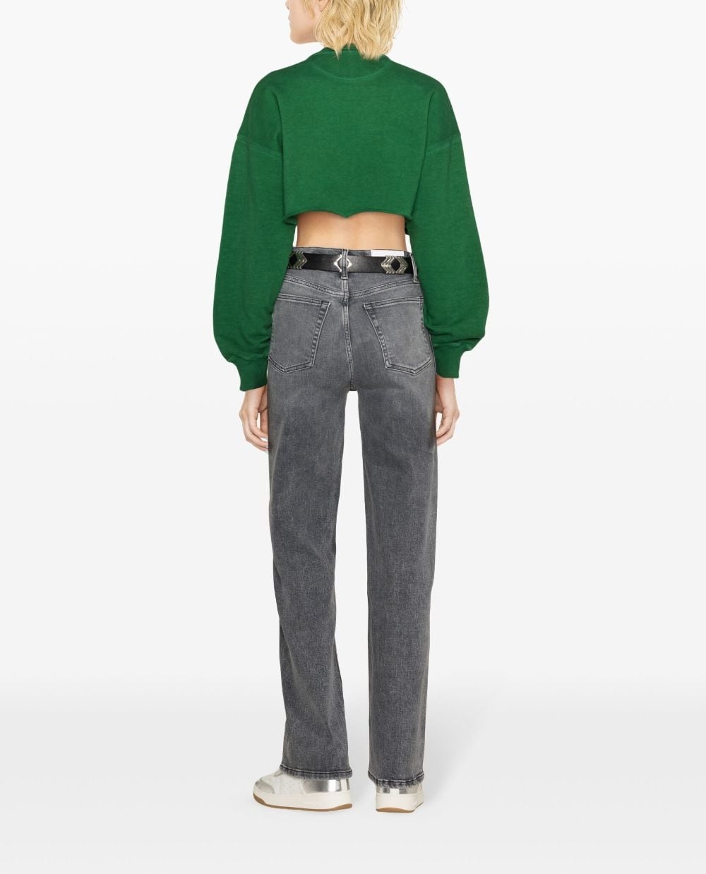 90s high-rise straight jeans - 4