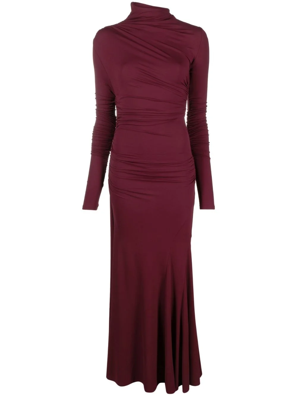 Africa gathered maxi dress - 1