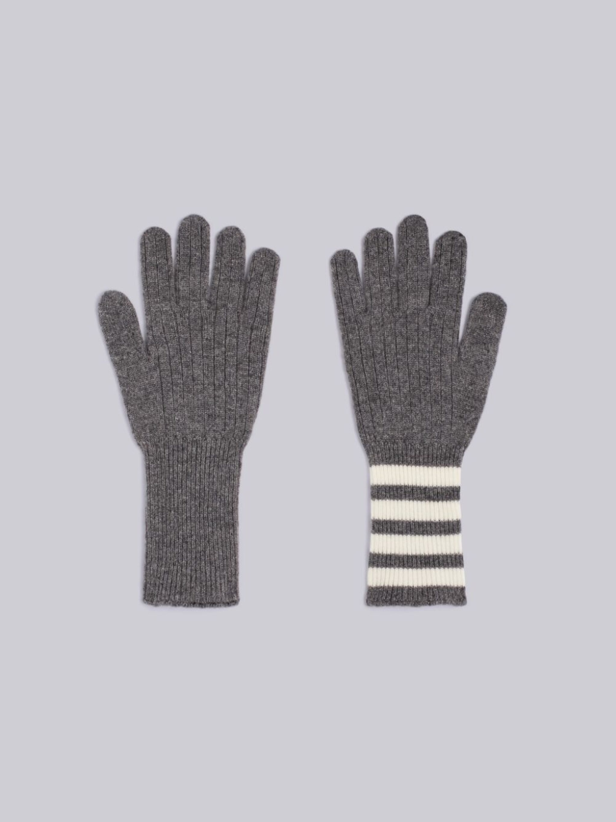 4-Bar cashmere gloves - 3