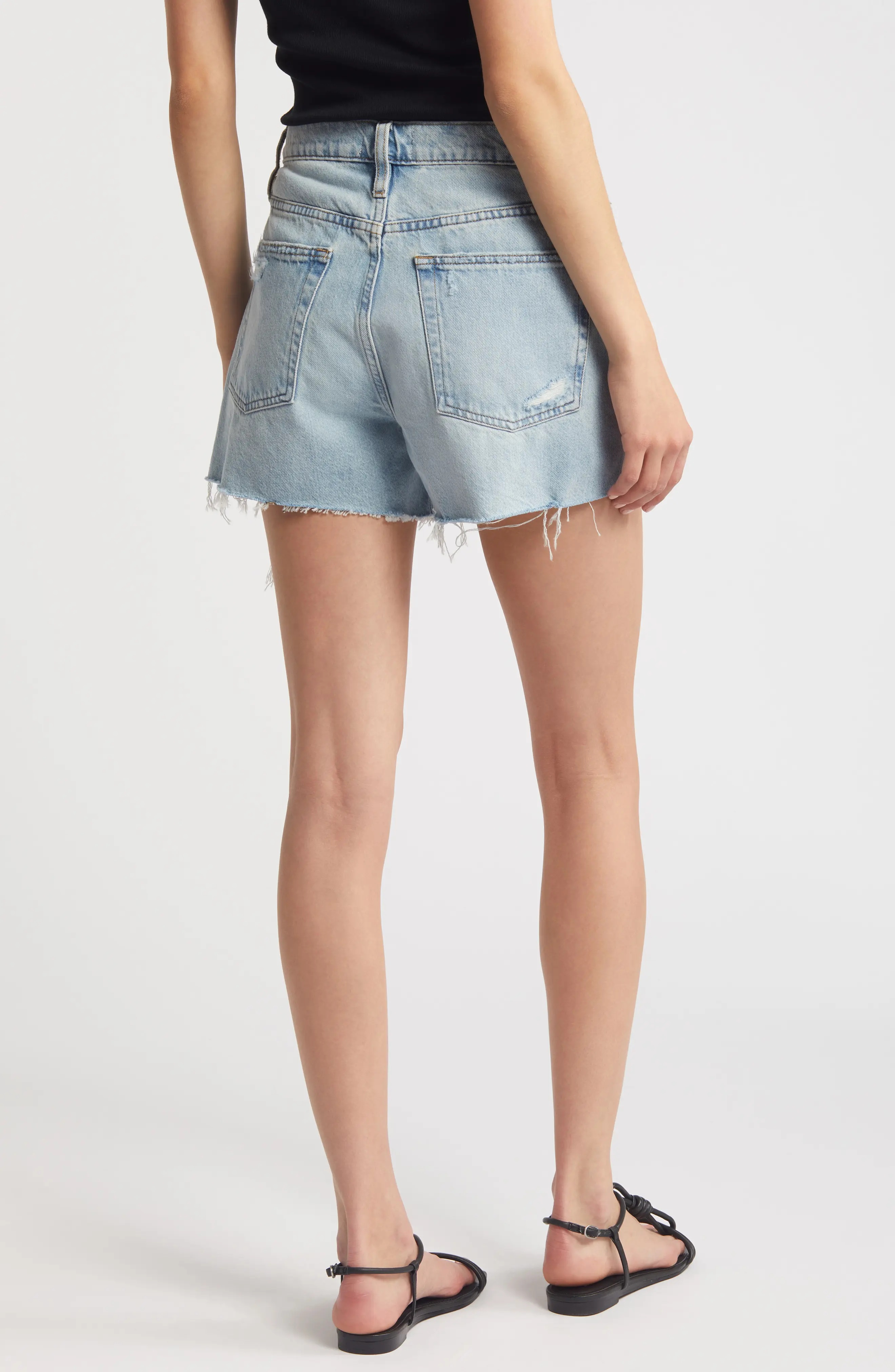 The Vintage Relaxed Denim Shorts - 2