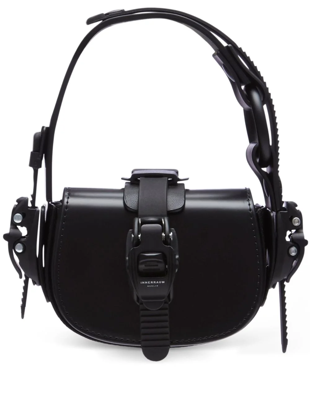 buckle strap messenger bag - 1